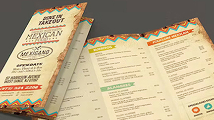 menus