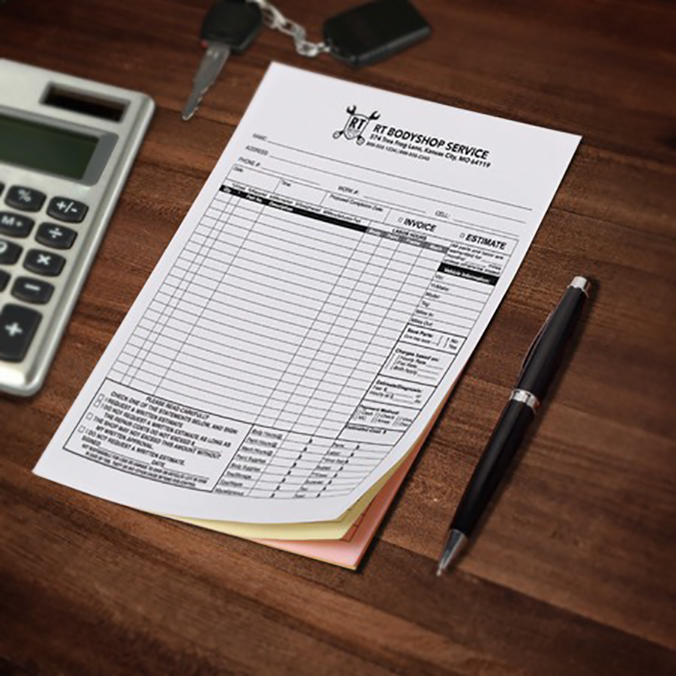 Carbonless Business Forms